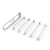 Nymas NymaCARE Concealed Fixings Grab Rails for Doc M Toilet Pack - White