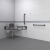 Nymas NymaPRO Doc M Changing Room Pack with Concealed Fixings - Grey Grab Rails