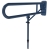 Nymas NymaPRO Lift and Lock Hinged Grab Rail with Leg 800mm Length - Dark Blue