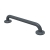 Nymas NymaPRO Round Flange Robust Steel Grab Rail 35mm Diameter 450mm Length - Dark Grey | Thumbnail Image