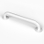 Nymas NymaPRO Round Flange Steel Grab Rail 450mm Length - White | Thumbnail Image