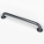 Nymas NymaPRO Round Flange Steel Grab Rail 600mm Length - Dark Grey