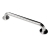 Nymas NymaPRO Stainless Steel Grab Rail 32mm Diameter 450mm Length - Satin