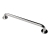 Nymas NymaPRO Stainless Steel Grab Rail 32mm Diameter 600mm Length - Satin