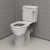 Nymas NymaPRO Rimless Doc M Close Coupled Toilet with Lockable Cistern (inc Ring Seat) | Thumbnail Image