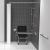 Nymas NymaSTYLE Doc M Shower Pack with Concealed Fixing Grab Rails - Polished