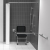 Nymas NymaSTYLE Doc M Shower Pack with Concealed Fixing Grab Rails - Satin