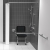 Nymas NymaSTYLE Doc M Luxury Shower Pack - Satin Grab Rails
