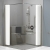 Nymas NymaSTYLE Doc M Shower Pack with Concealed Valves and Slimline Seat - Satin