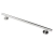 Nymas NymaSTYLE Straight Grab Rail with Concealed Fixings 900mm Length - Satin