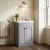 Old London Ashwick 500mm 2-Door Floor Standing Vanity Unit with Ceramic Basin | Thumbnail Image