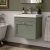 Old London Ashwick 500mm 1-Drawer Wall Hung Vanity Unit with Ceramic Basin | Thumbnail Image