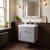 Old London Ashwick 500mm 1-Drawer Wall Hung Vanity Unit with Ceramic Basin | Thumbnail Image