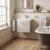 Old London Ashwick 500mm 1-Drawer Wall Hung Vanity Unit with Ceramic Basin | Thumbnail Image