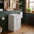 Old London Ashwick 600mm 2-Door Floor Standing Vanity Unit with Ceramic Basin | Thumbnail Image