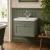 Old London Ashwick 600mm 1-Drawer Wall Hung Vanity Unit with Ceramic Basin | Thumbnail Image