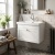 Old London Ashwick 600mm 1-Drawer Wall Hung Vanity Unit with Ceramic Basin | Thumbnail Image