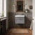 Old London Ashwick 600mm 1-Drawer Wall Hung Vanity Unit with Ceramic Basin | Thumbnail Image