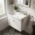 Old London Ashwick 600mm 1-Drawer Wall Hung Vanity Unit with Ceramic Basin | Thumbnail Image