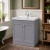 Old London Ashwick 800mm 2-Door Floor Standing Vanity Unit with Ceramic Basin | Thumbnail Image