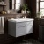 Old London Ashwick 800mm 1-Drawer Wall Hung Vanity Unit with Ceramic Basin | Thumbnail Image