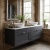 Old London Ashwick 1200mm 2-Drawer Wall Hung Vanity Unit with Countertop | Thumbnail Image