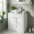 Old London Ashwick 600mm 2-Door Floor Standing Vanity Unit with Countertop | Thumbnail Image