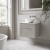 Old London Ashwick 600mm 1-Drawer Wall Hung Vanity Unit with Countertop | Thumbnail Image