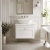 Old London Ashwick 600mm 1-Drawer Wall Hung Vanity Unit with Countertop | Thumbnail Image
