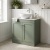 Old London Ashwick 800mm 2-Door Floor Standing Vanity Unit with Countertop | Thumbnail Image