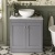 Old London Ashwick 800mm 2-Door Floor Standing Vanity Unit with Countertop | Thumbnail Image