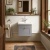Old London Ashwick 500mm 1-Drawer Wall Hung Vanity Unit with Premium Fireclay Basin | Thumbnail Image