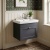 Old London Ashwick 500mm 1-Drawer Wall Hung Vanity Unit with Premium Fireclay Basin | Thumbnail Image