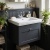 Old London Ashwick 600mm 1-Drawer Wall Hung Vanity Unit with Fireclay Basin | Thumbnail Image