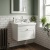 Old London Ashwick 600mm 1-Drawer Wall Hung Vanity Unit with Fireclay Basin | Thumbnail Image