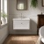 Old London Ashwick 800mm 1-Drawer Wall Hung Vanity Unit with Fireclay Basin | Thumbnail Image