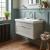 Old London Ashwick 800mm 1-Drawer Wall Hung Vanity Unit with Fireclay Basin | Thumbnail Image