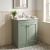 Old London Ashwick 600mm 2-Door Floor Standing Vanity Unit with Marble Top Basin | Thumbnail Image
