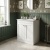 Old London Ashwick 600mm 2-Door Floor Standing Vanity Unit with Marble Top Basin | Thumbnail Image