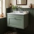 Old London Ashwick 600mm 1-Drawer Wall Hung Vanity Unit with Marble Top Basin | Thumbnail Image