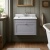 Old London Ashwick 600mm 1-Drawer Wall Hung Vanity Unit with Marble Top Basin | Thumbnail Image