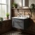 Old London Ashwick 600mm 1-Drawer Wall Hung Vanity Unit with Marble Top Basin | Thumbnail Image