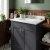 Old London Ashwick 800mm 2-Door Floor Standing Vanity Unit with Marble Top Basin | Thumbnail Image