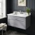 Old London Ashwick 800mm 1-Drawer Wall Hung Vanity Unit with Marble Top Basin | Thumbnail Image