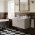 Old London Ashwick 800mm 1-Drawer Wall Hung Vanity Unit with Marble Top Basin | Thumbnail Image