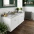Old London Ashwick 1200mm 2-Drawer Wall Hung Vanity Unit with Twin Marble Top Basin | Thumbnail Image
