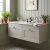 Old London Ashwick 1200mm 2-Drawer Wall Hung Vanity Unit with Twin Marble Top Basin | Thumbnail Image