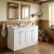 Old London Ashwick 1200mm 4-Door Floor Standing Vanity Unit with Twin Marble Top Basin | Thumbnail Image