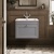 Old London Ashwick 600mm 1-Drawer Wall Hung Vanity Unit with Stone Basin | Thumbnail Image