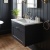 Old London Ashwick 600mm 1-Drawer Wall Hung Vanity Unit with Stone Basin | Thumbnail Image